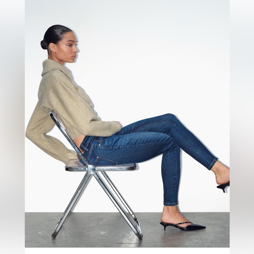 Zara Midrise Skinny Jean Size 4